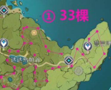  原神萃华木分布地区详细位置攻略